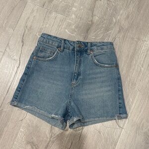 Topshop Classic Blue Jean Shorts